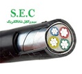 کابل قدرت آرموردار با عایق XLPE  (N2XRY)